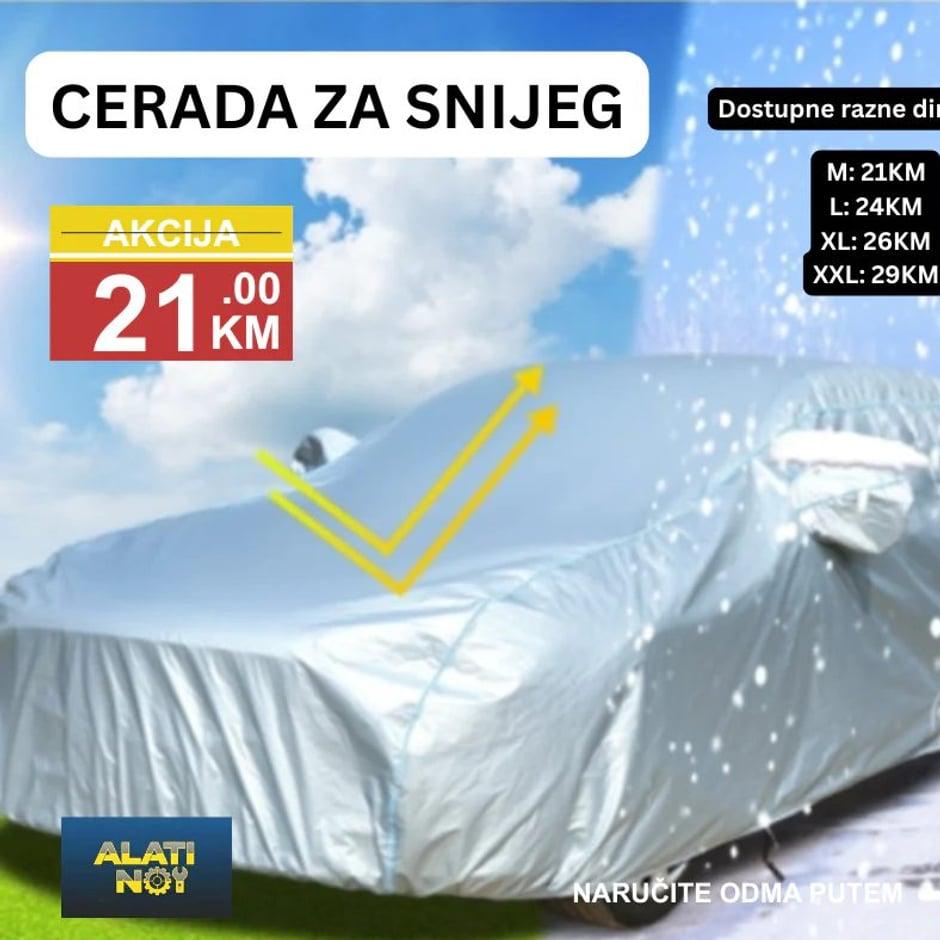 Luksuzna univerzalna auto cerada za sva godišnja doba – Maksimalna zaštita