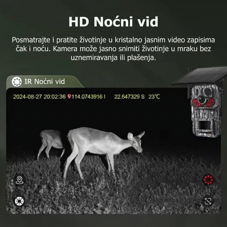 4G solarna kamuflažna kamera za lov — slika 3