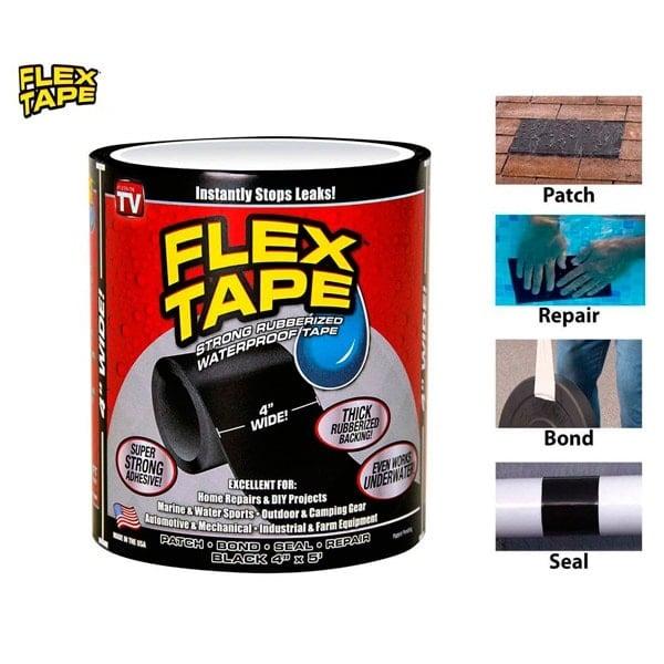 Flex Tape gumirana vodootporna traka 100x10 cm – 1+1 gratis