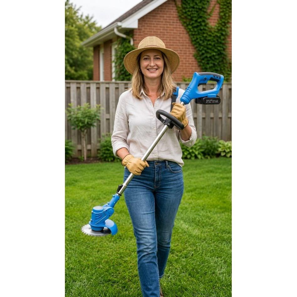 AKU trimer Makita sa dodacima – 2 baterije 128V + gratis automatska glava sa silkom