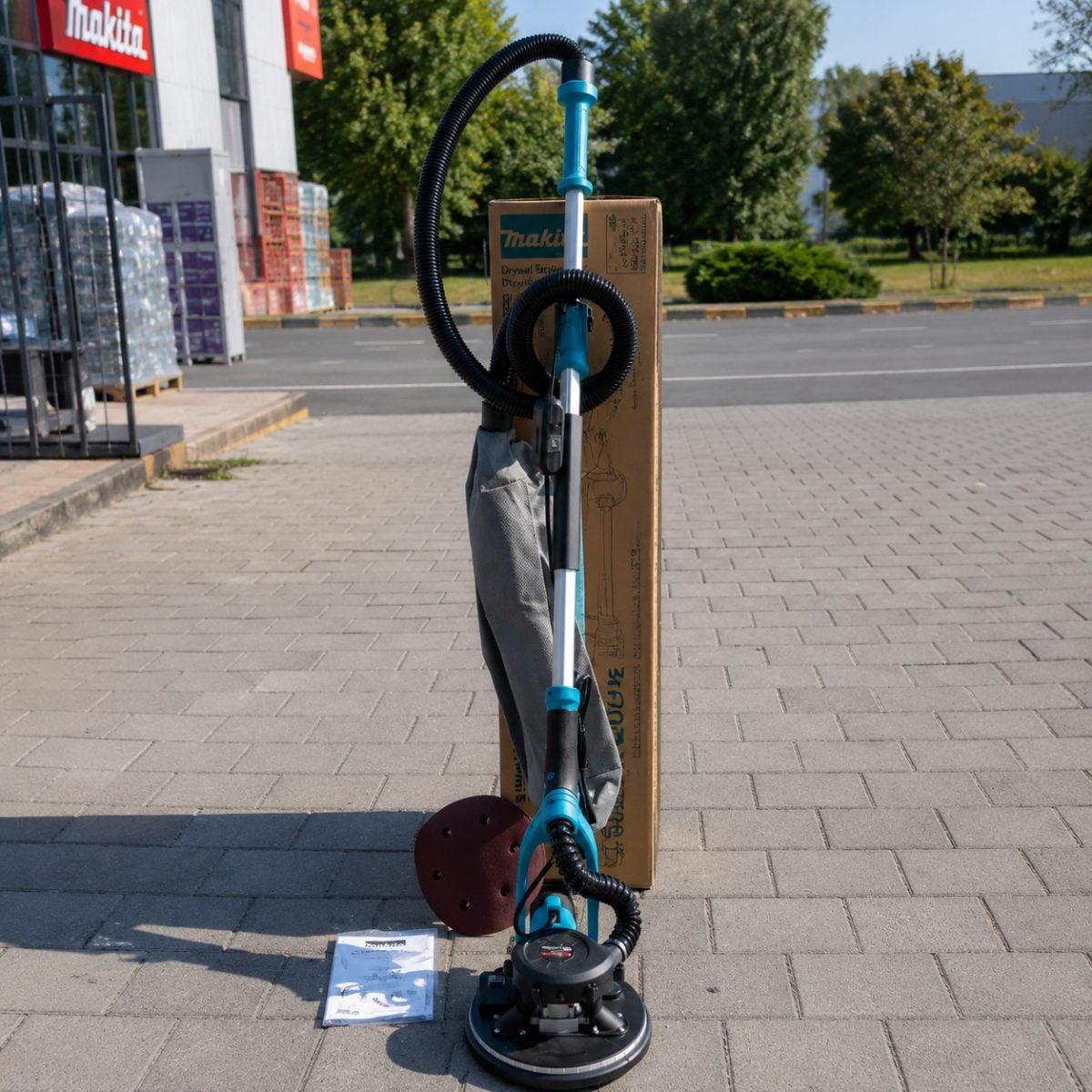 Brusilica za zidove i plafone (žirafa) 1800W sa LED svjetlom i usisavanjem prašine — slika 2