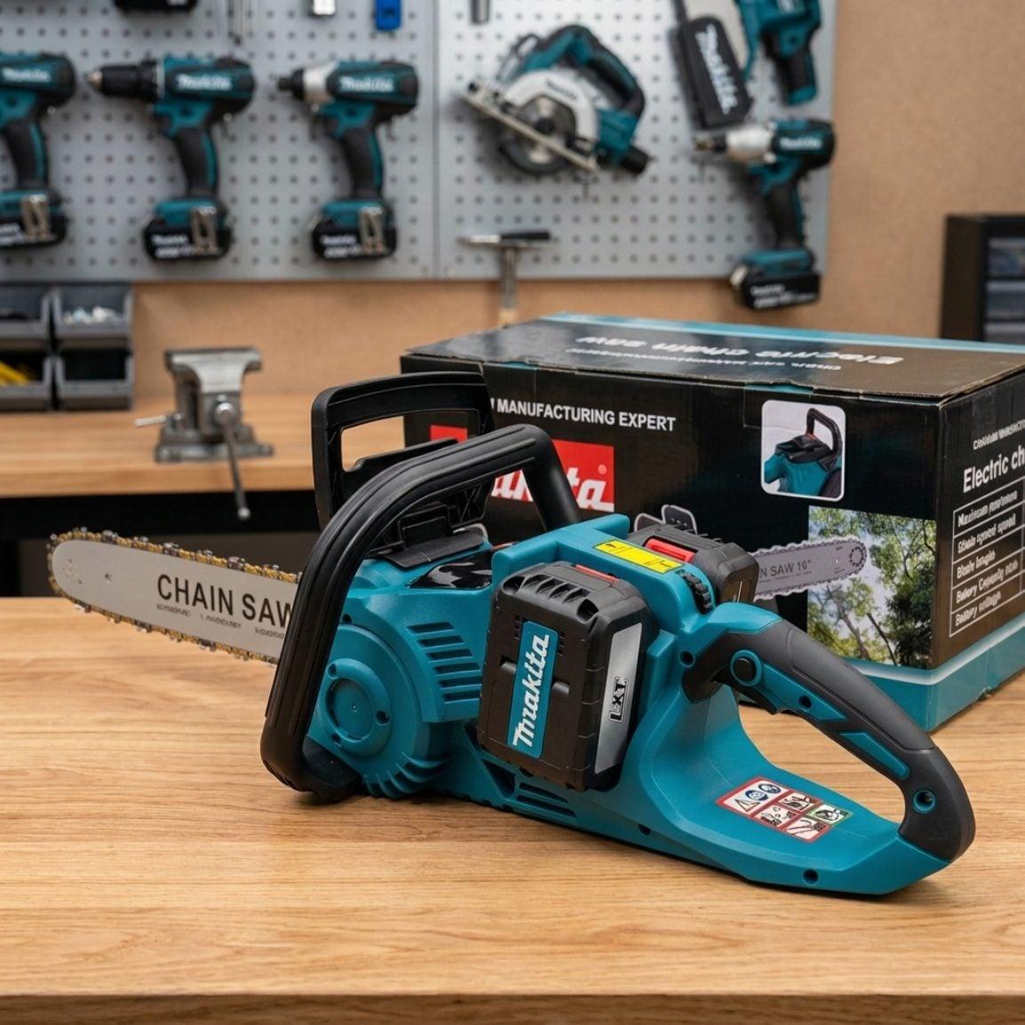 Makita AKU velika motorna pila 128V – 2 baterije