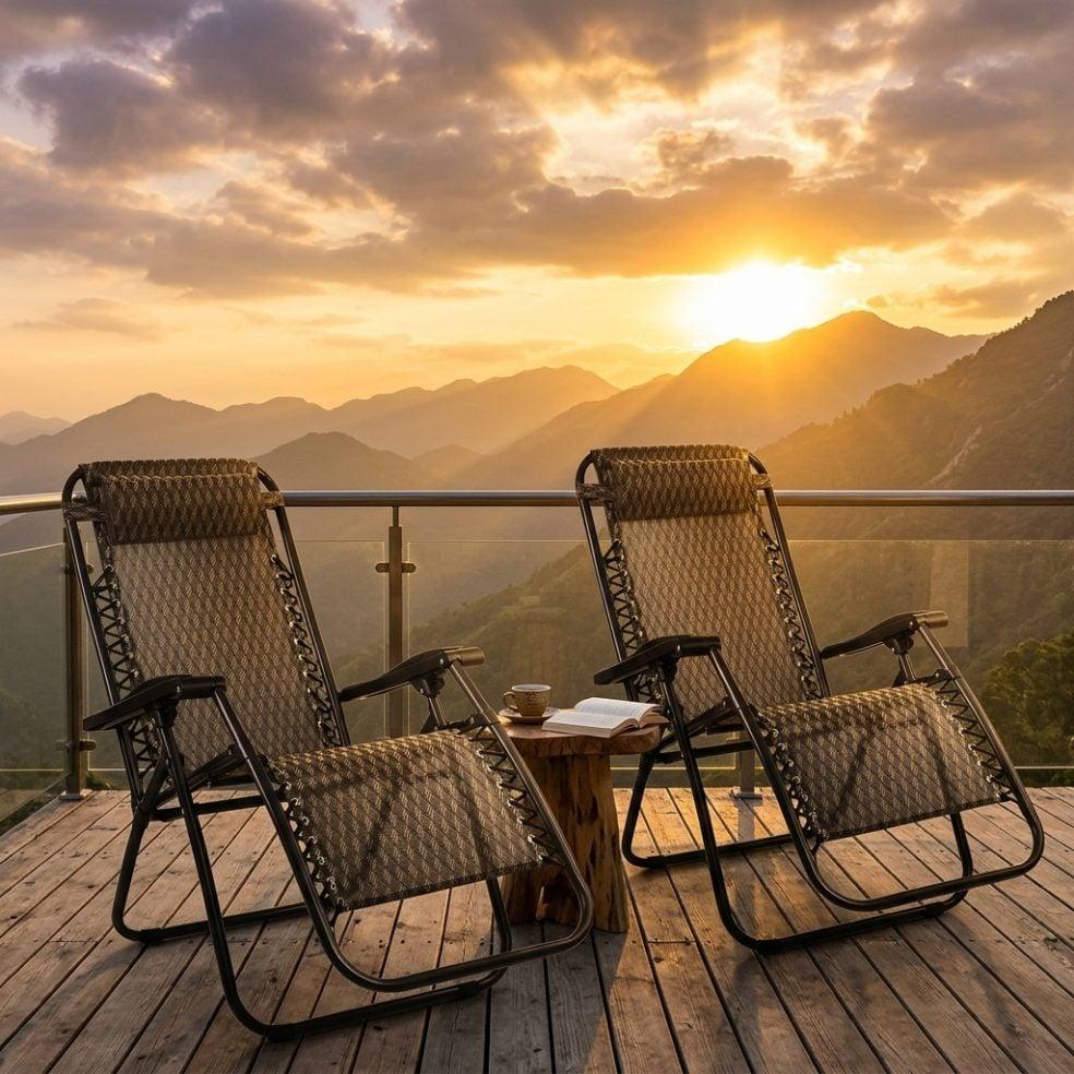 Garden Relax Comfort ležaljka — slika 4