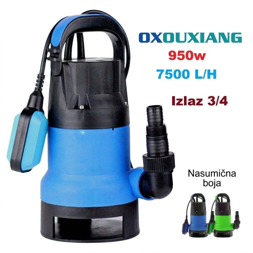 Pumpa za prljavu vodu 950W – Potapajuća muljara 7500 L/h