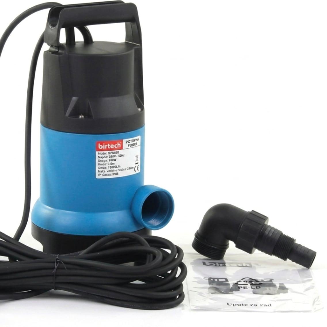 Pumpa za prljavu vodu 950W – Potapajuća muljara 7500 L/h — slika 2