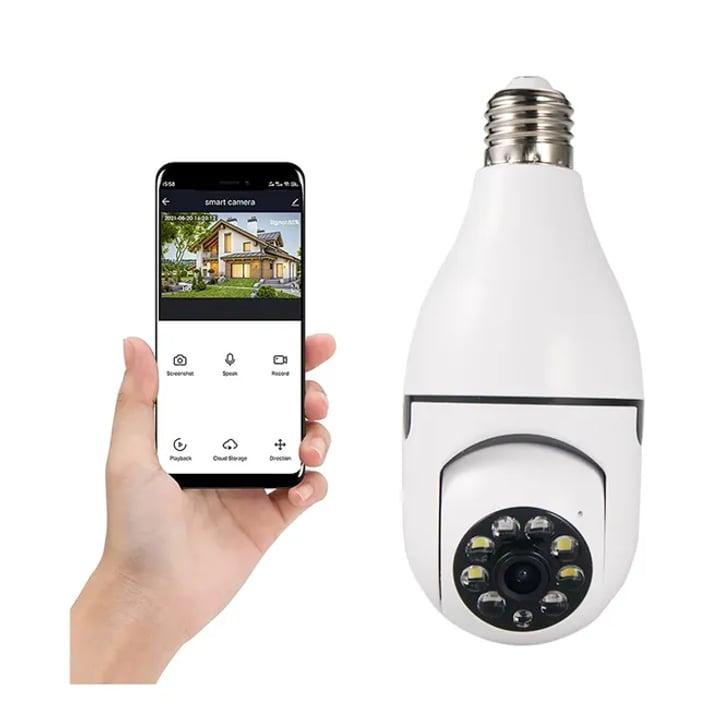 WiFi Panorama Kamera 360° – Bežična Sigurnosna Kamera sa Noćnim Vidom i SD Karticom — slika 4