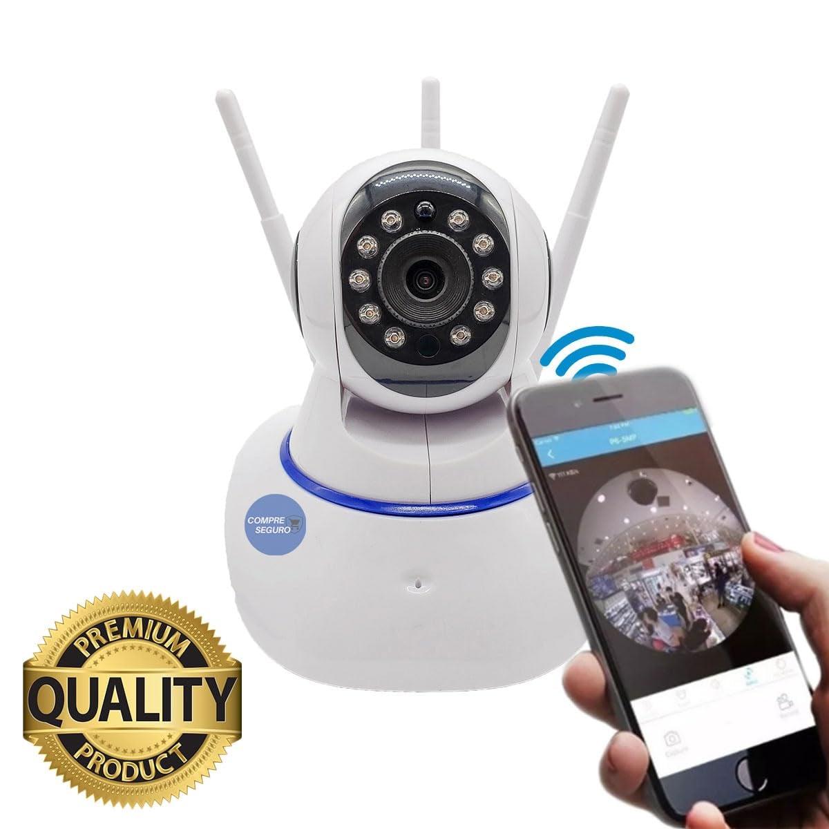 WiFi HD Baby Monitor Kamera sa 3 Antene – 360° Pametna Kamera za Nadzor Djece i Doma — slika 9