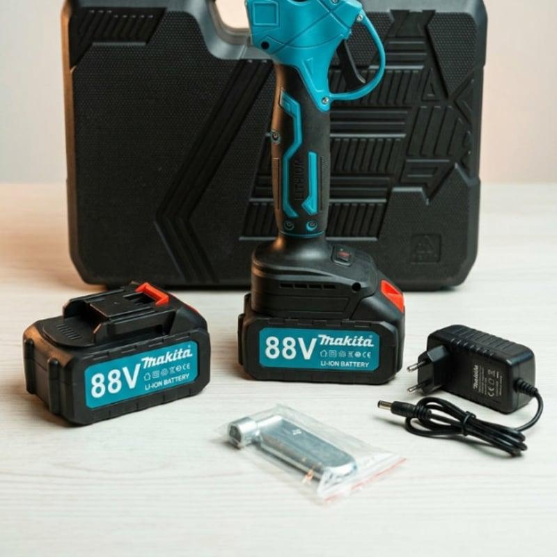 AKU Makaze 88V sa 2 Baterije – Električne Makaze za Orezivanje Grana do 30 mm — slika 4