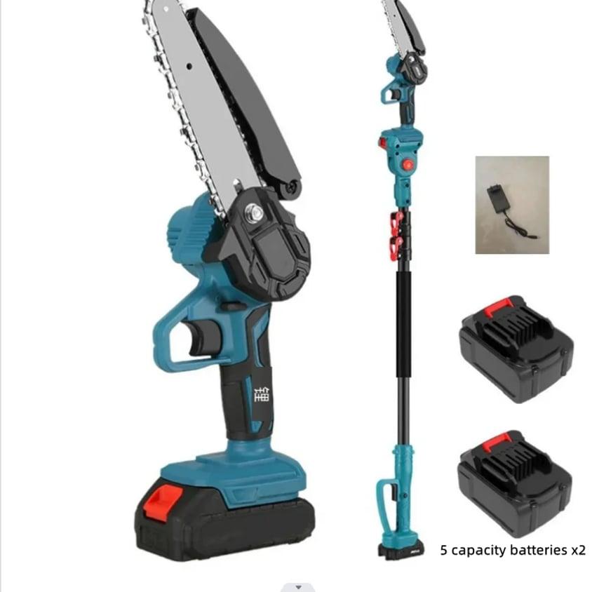 AKU teleskop set 3 u 1 – Motorna pila i makaze + 2x 88V baterije — slika 2