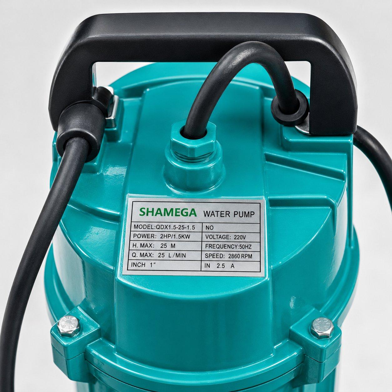 Potopna Pumpa Muljarica 1,5 kW / 2 HP za Prljavu Vodu — slika 2