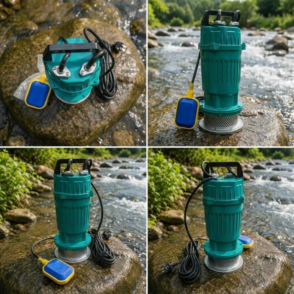 Potopna Pumpa Muljarica 1,5 kW / 2 HP za Prljavu Vodu — slika 3