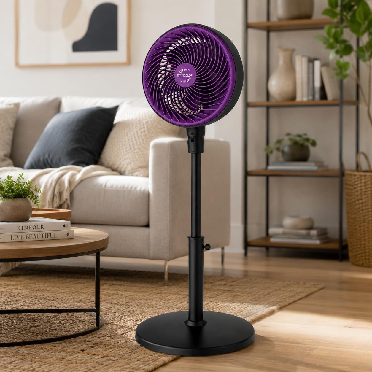 Tornado Fan 60W – Stojeći Ventilator sa 3 Brzine i Oscilacijom 90° — slika 2