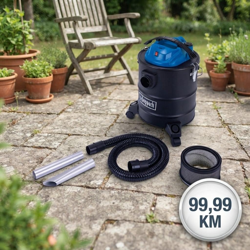 Scheppach AVC25 Usisivač za pepeo 1300 W 20 L – 20 kPa — slika 2