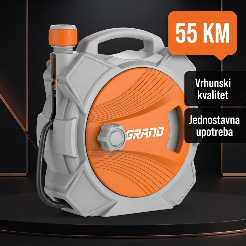 Motalica sa crijevom 20 m – praktična motalica za baštu i dvorište — slika 2