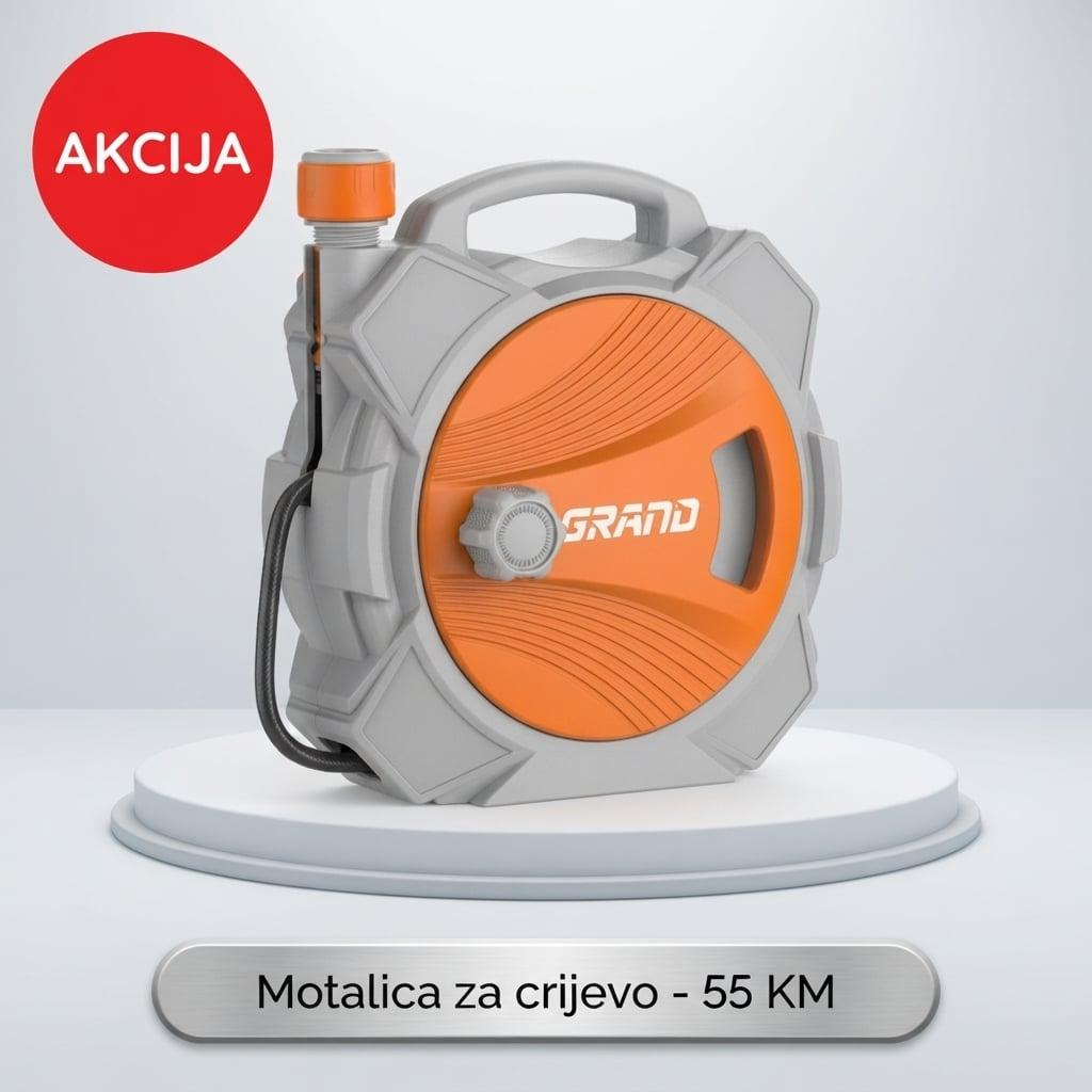Motalica sa crijevom 15 m / 20 m – praktična motalica za baštu i dvorište — slika 3