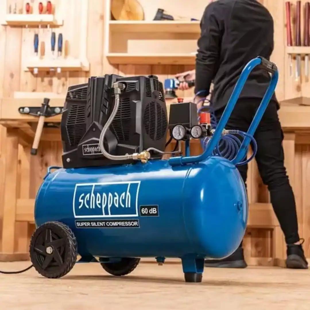 Kompresor za vazduh - Scheppach tihi HC51Si 50 L — slika 2