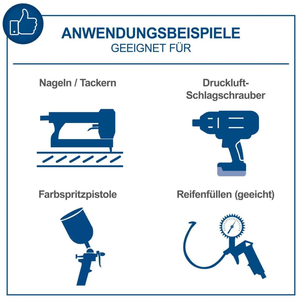 Scheppach kompresor za vazduh HC120DC 100L — slika 2