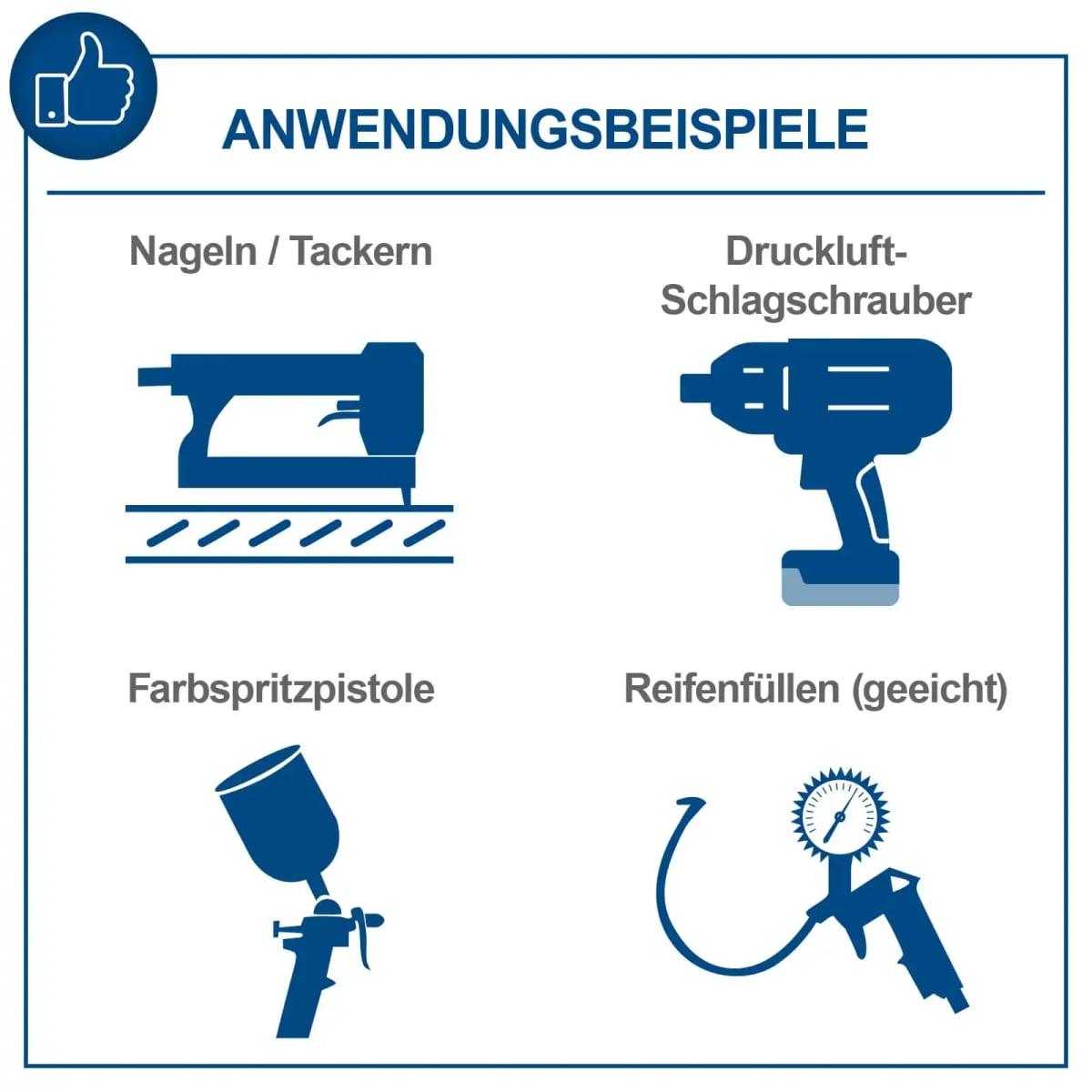 WPScheppach vertikalni kompresor za vazduh HC85V 80L 14bar — slika 2