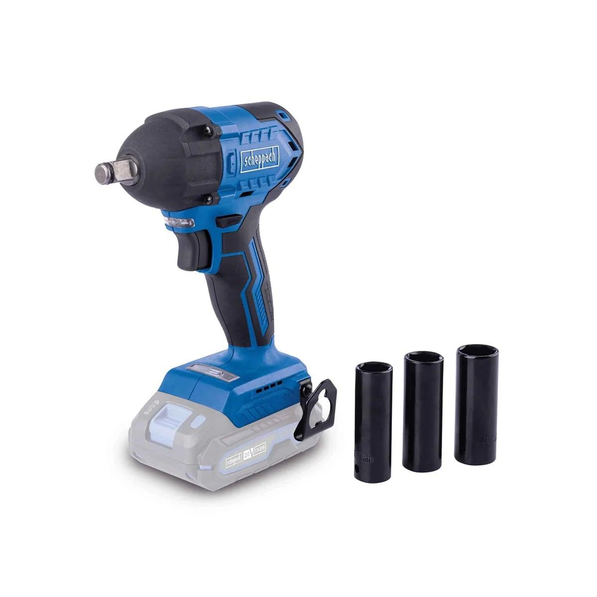 Scheppach aku udarni odvijač 370Nm 1/2" Brushless IXES BC-IW350-X – Solo