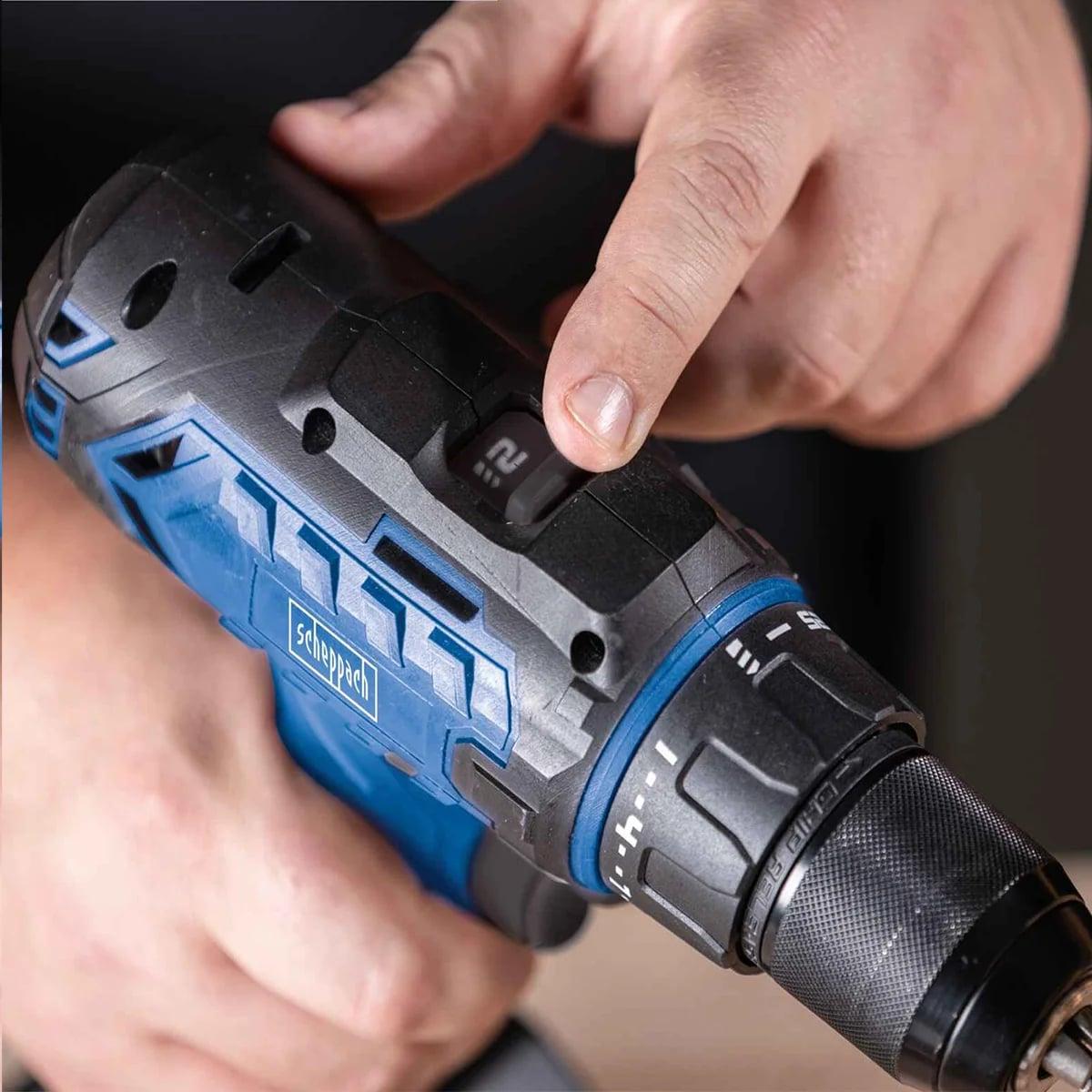 Scheppach aku bušilica odvijač sa 74 komada pribora IXES C-DTB74/1-X – Kit — slika 2