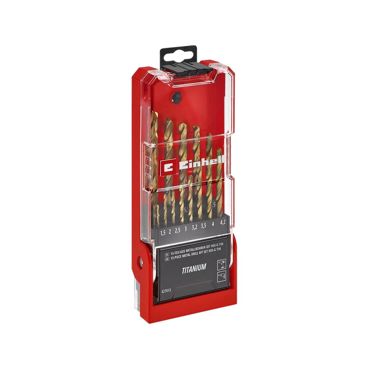 13/1 set HSS burgija TIN einhell
