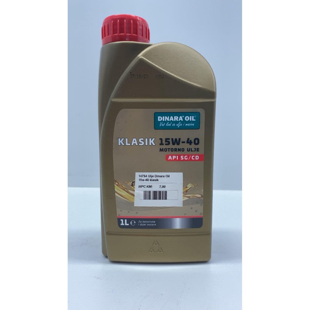ULJE DINARA OIL 15w-40 klasik