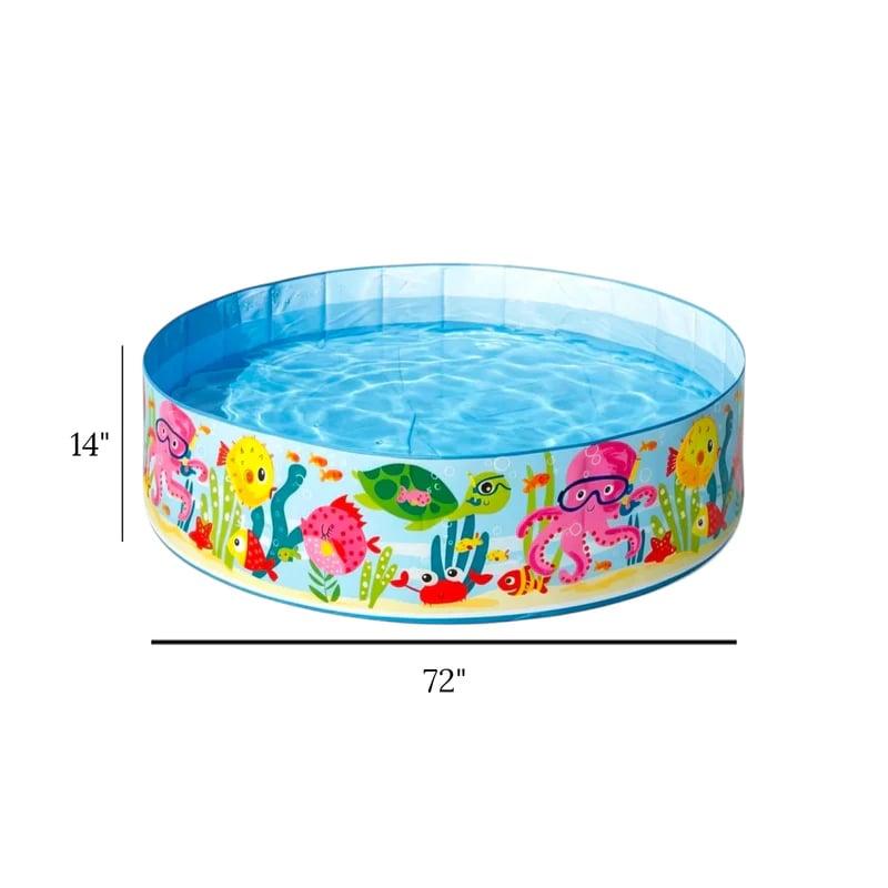 Intex dječiji bazen na napuhavanje 183 × 33 cm – Wet Set Collection — slika 2