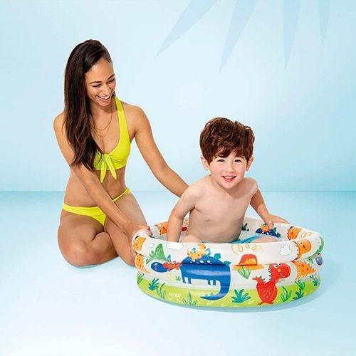 Intex Dino dječiji bazen 61 × 22 cm – za uzrast 1 do 3 godine — slika 2