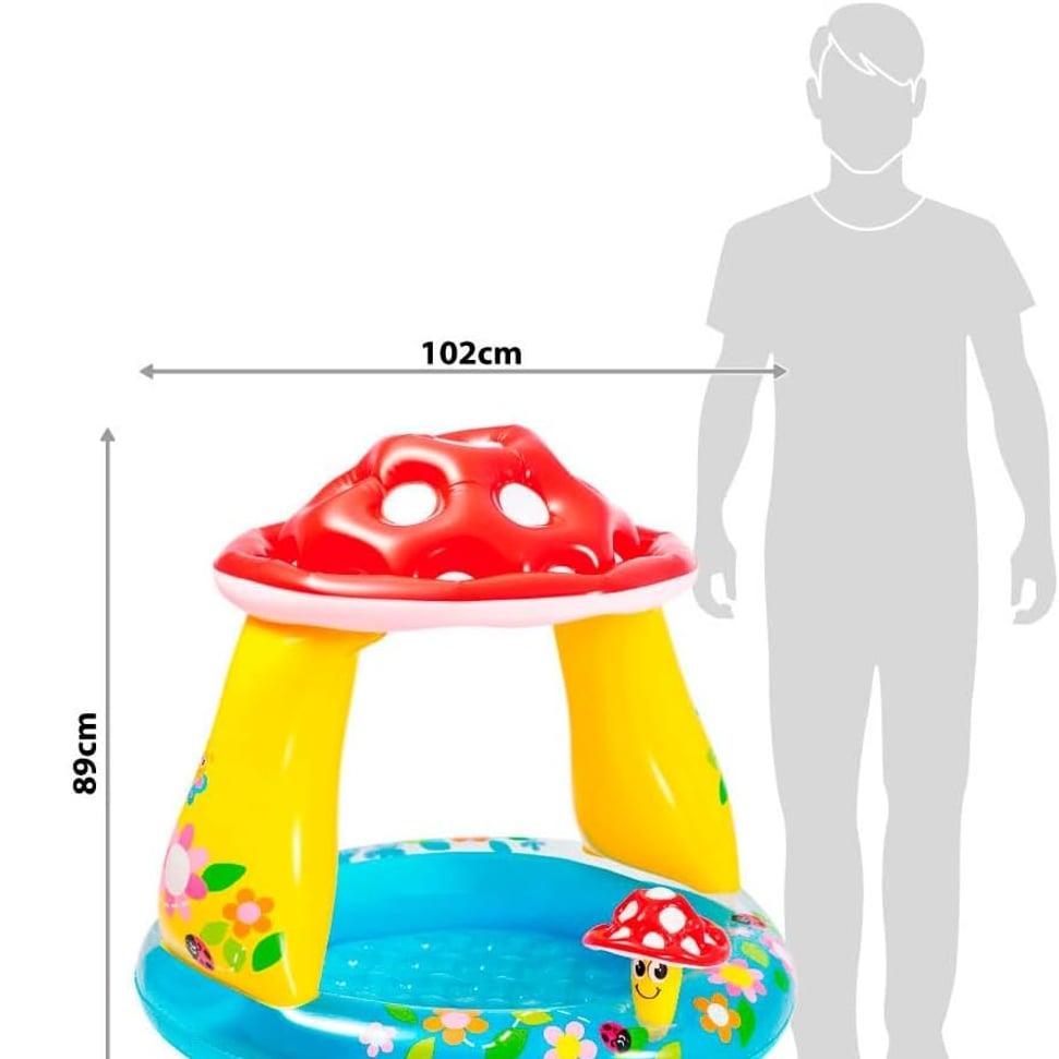 Intex dječiji bazen sa gljivom 102 × 89 cm – Mushroom Baby Pool — slika 3