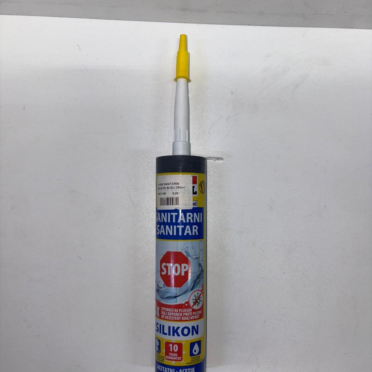 SANITARNI SILIKON BIJELI 280ml