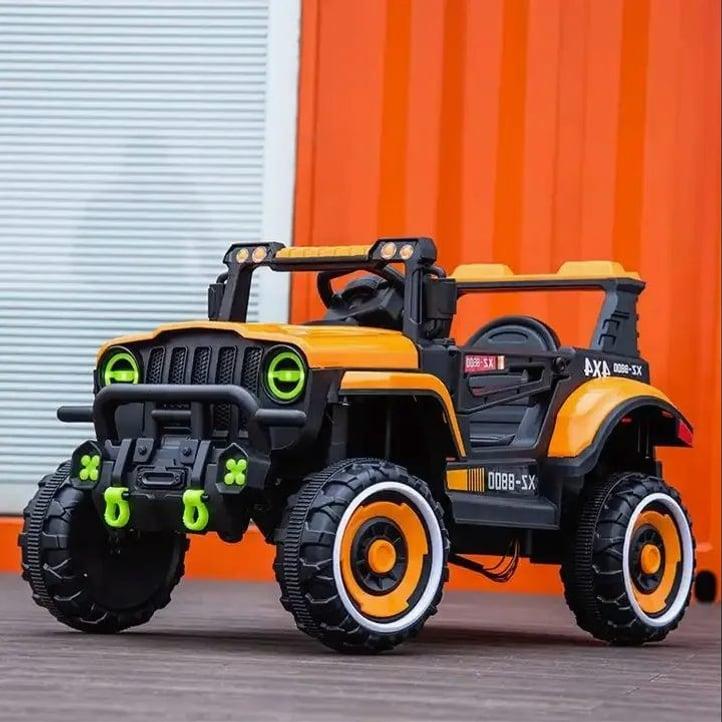 Dječiji električni džip 12V Dvosjed – Maksimalna zabava za najmlađe - zuti model
