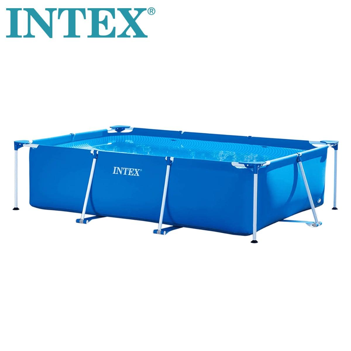 INTEX Pravougaoni bazen sa metalnom konstrukcijom 300 x 200 x 75 cm – Rectangular Frame