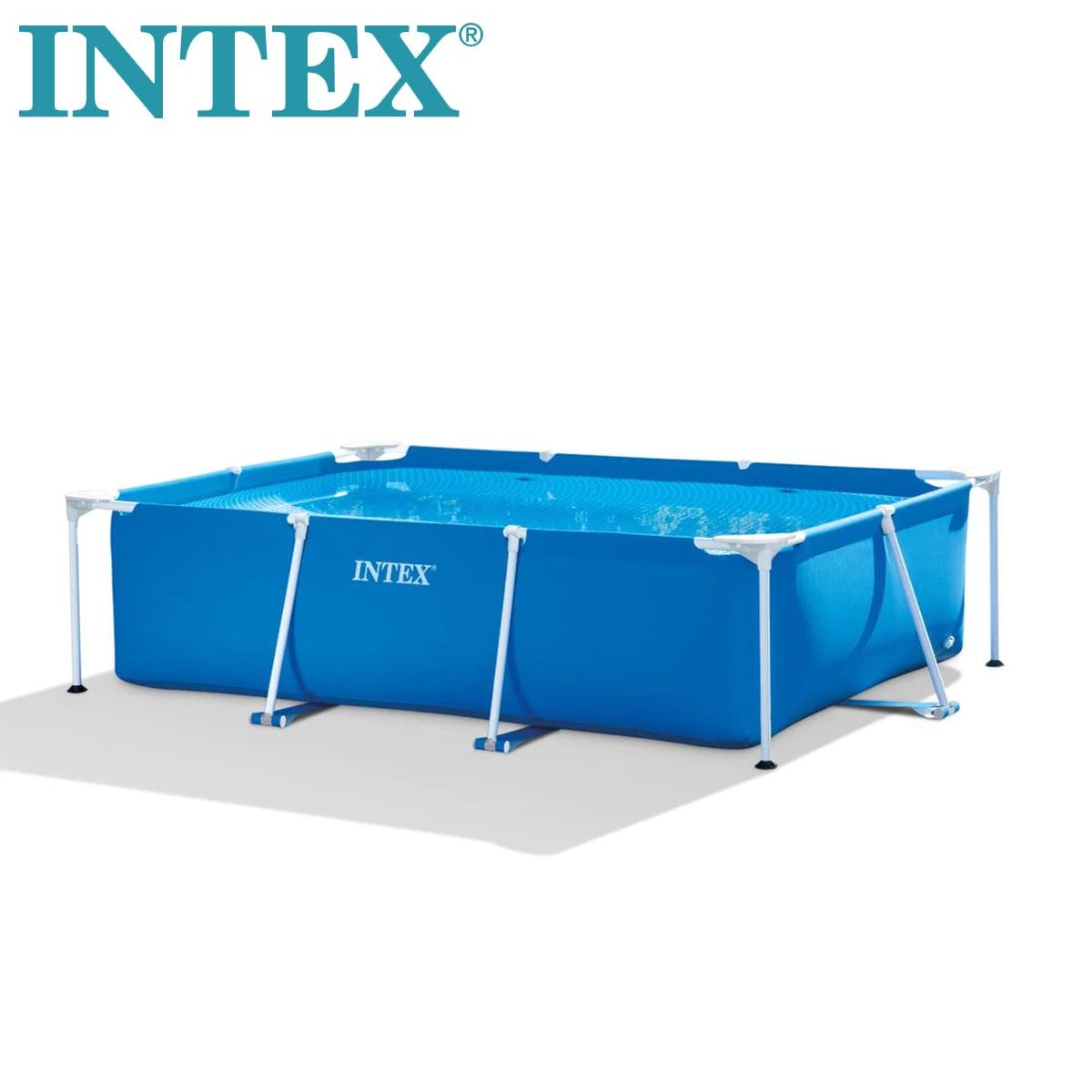 INTEX Pravougaoni bazen sa metalnom konstrukcijom 260 x 160 x 65 cm – Rectangular Frame — slika 4