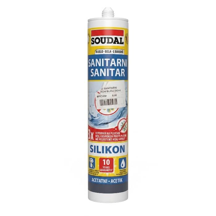 SANITARNI SILIKON BIJELI 280