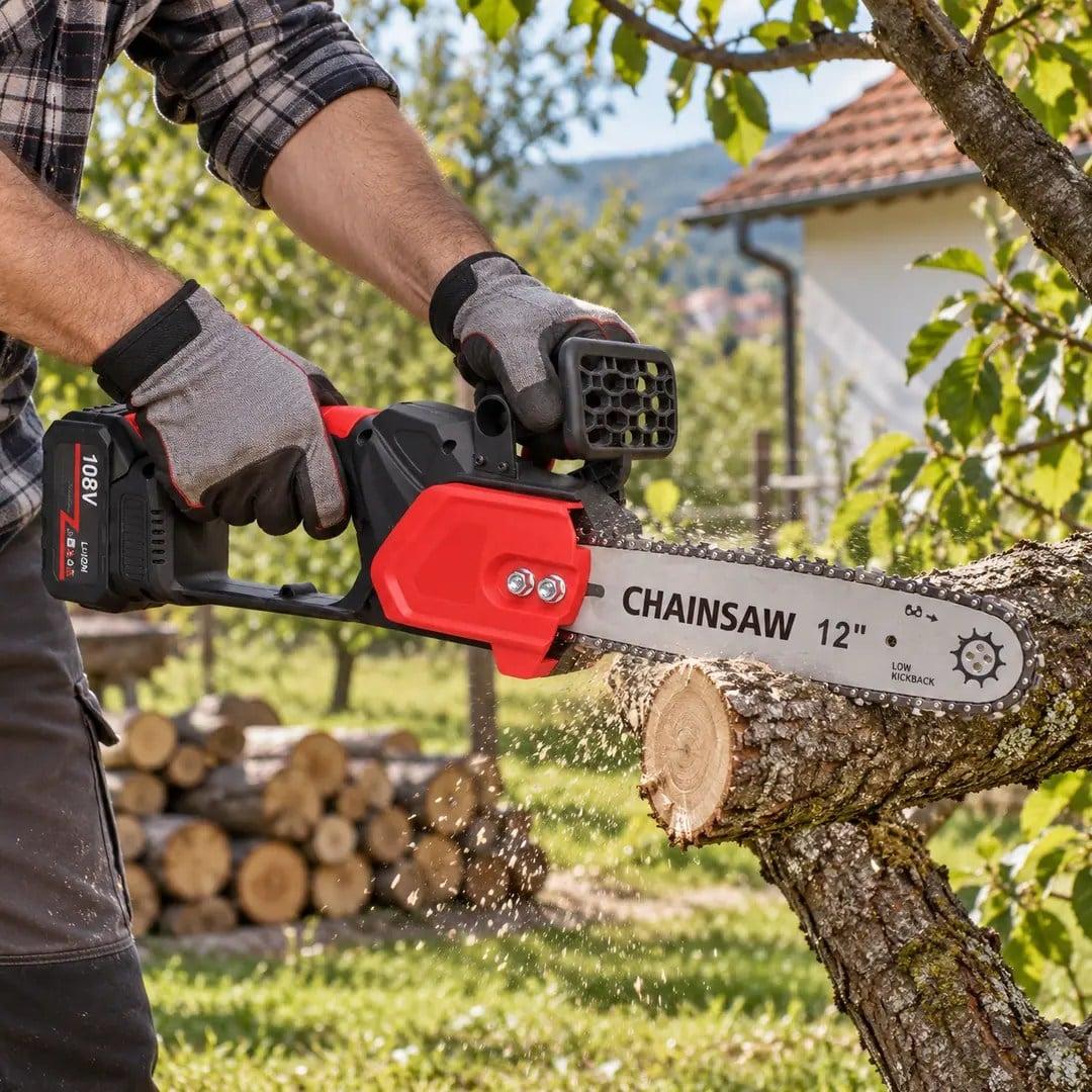 Aku motorka Velika M18 / 4.0aH – 108V / Dužina mača 30cm / Sa podmazivanjem — slika 3