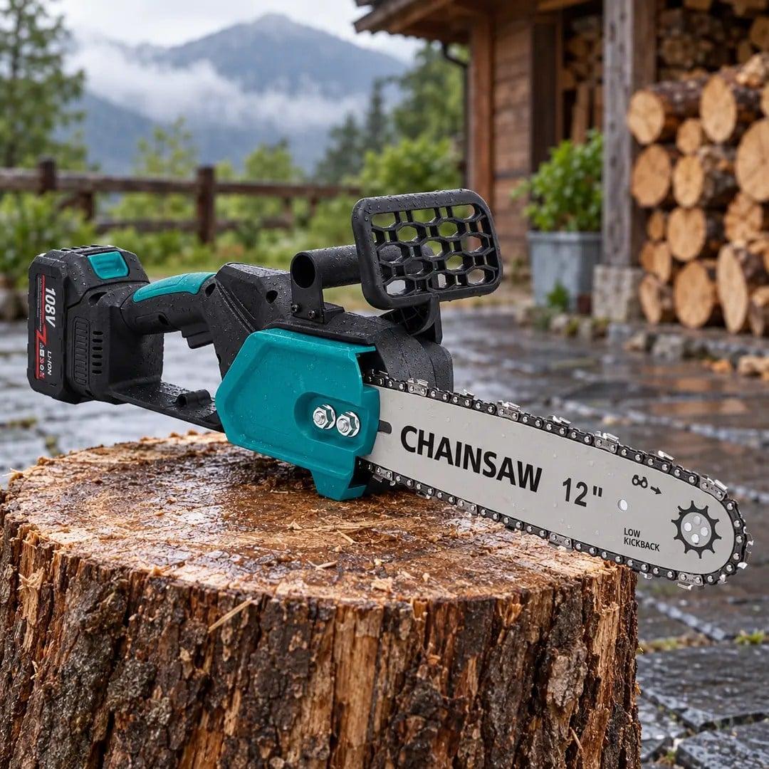 Aku motorka Velika MT-108V / 4.0aH / Dužina mača 30cm / Sa podmazivanjem — slika 5
