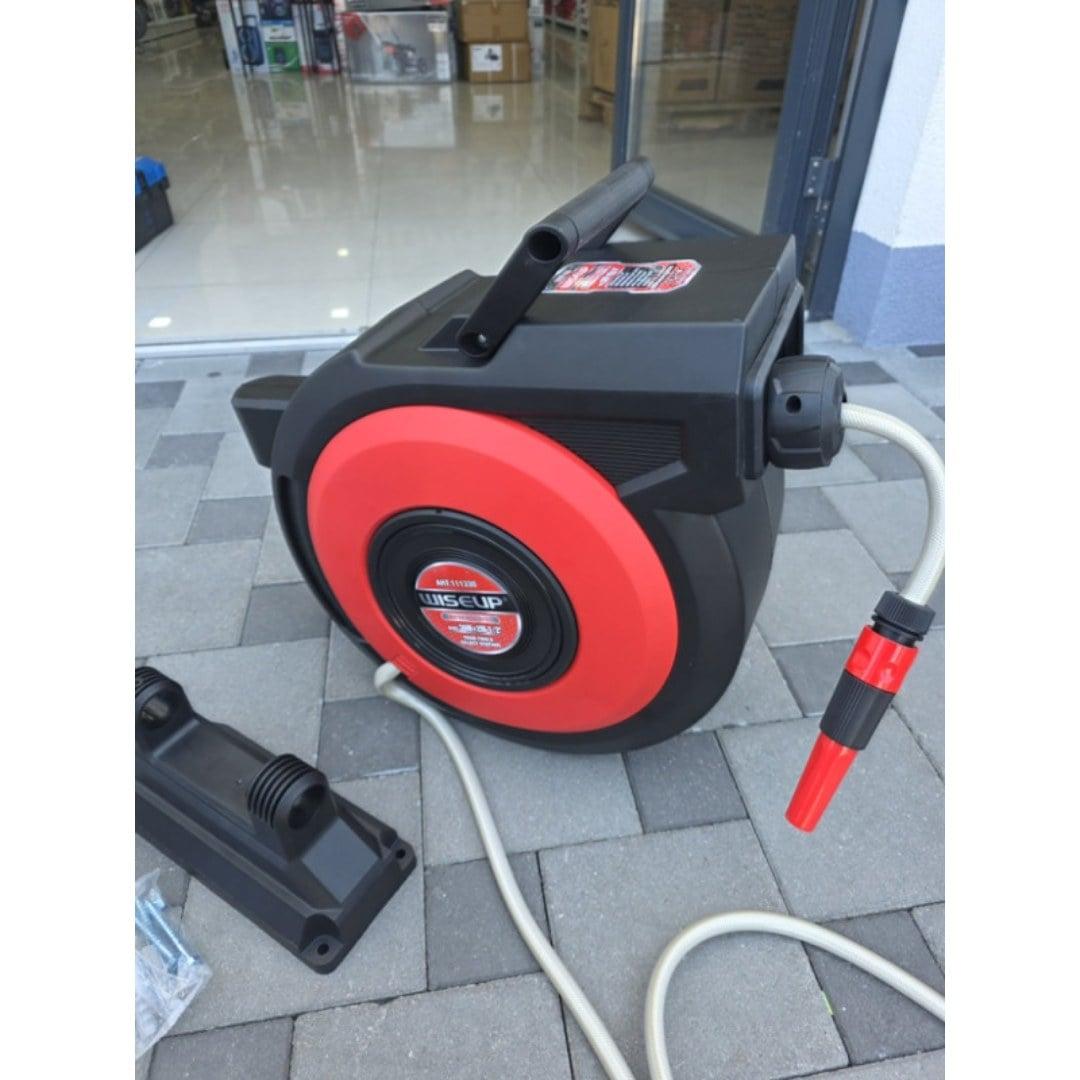 Crijevo na motalici WiseUp 30m 1/2″ sa prskalicom za baštu