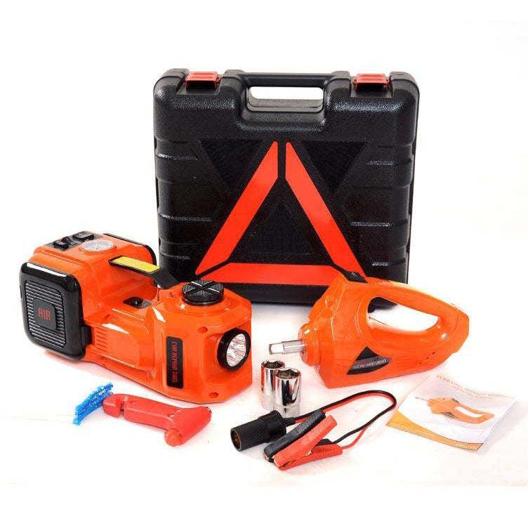 Elektro auto dizalica 5T 12V SET – sa kompresorom i pneumatskim ključem — slika 3