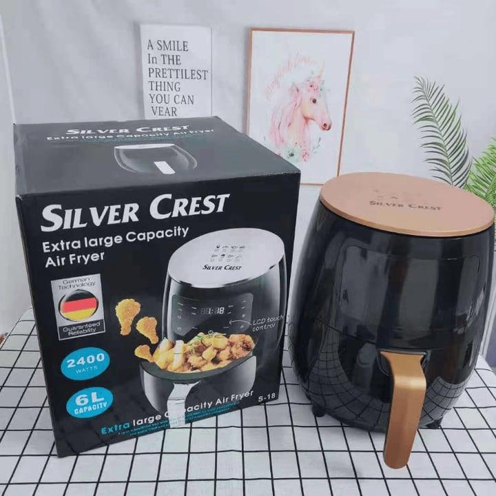 Mini friteza na vrući vazduh 6L – digitalna, inox, bez ulja — slika 4