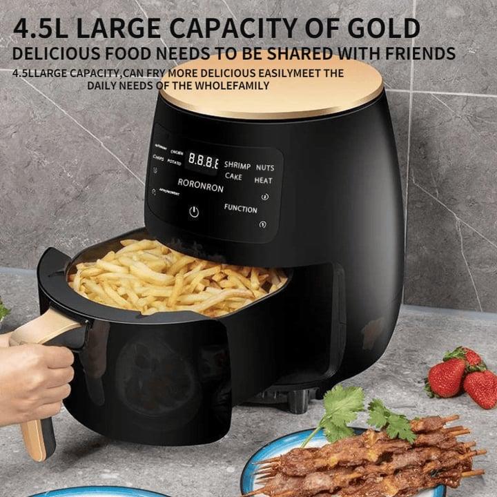 Mini friteza na vrući vazduh 6L – digitalna, inox, bez ulja — slika 5