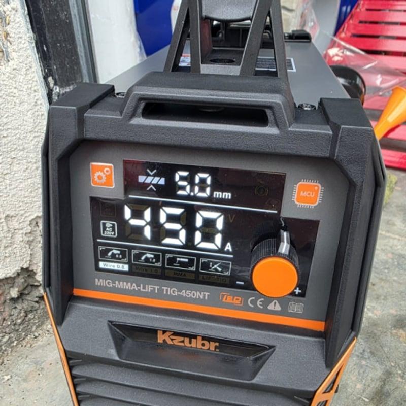 KZUBR PROFI 450A CO2/MIG/MMA/LIFT TIG aparat za zavarivanje – SET sa priborom — slika 2