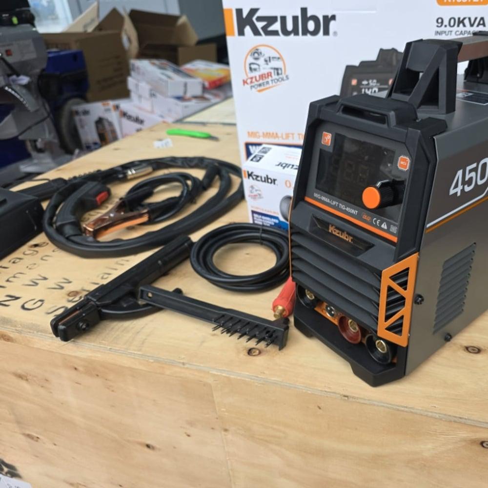 KZUBR PROFI 450A CO2/MIG/MMA/LIFT TIG aparat za zavarivanje – SET sa priborom — slika 4