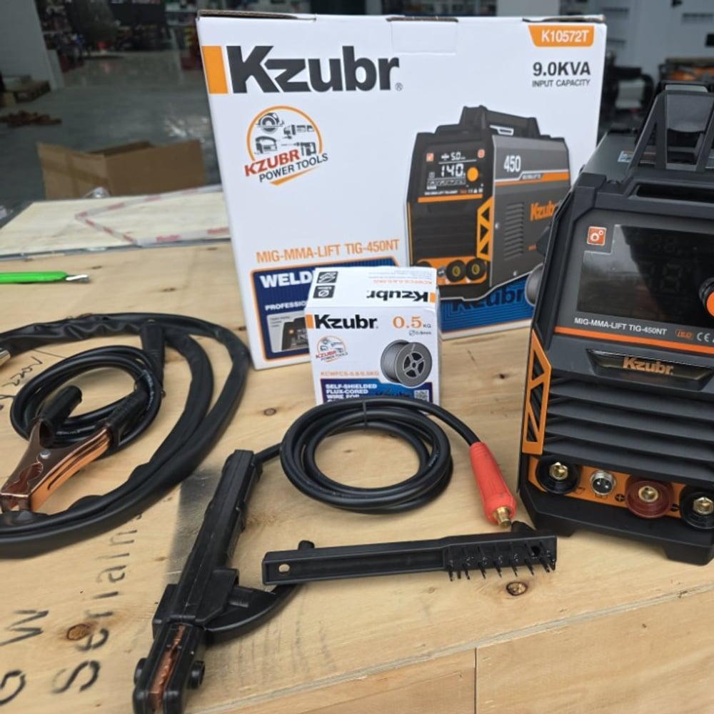 KZUBR PROFI 450A CO2/MIG/MMA/LIFT TIG aparat za zavarivanje – SET sa priborom — slika 5