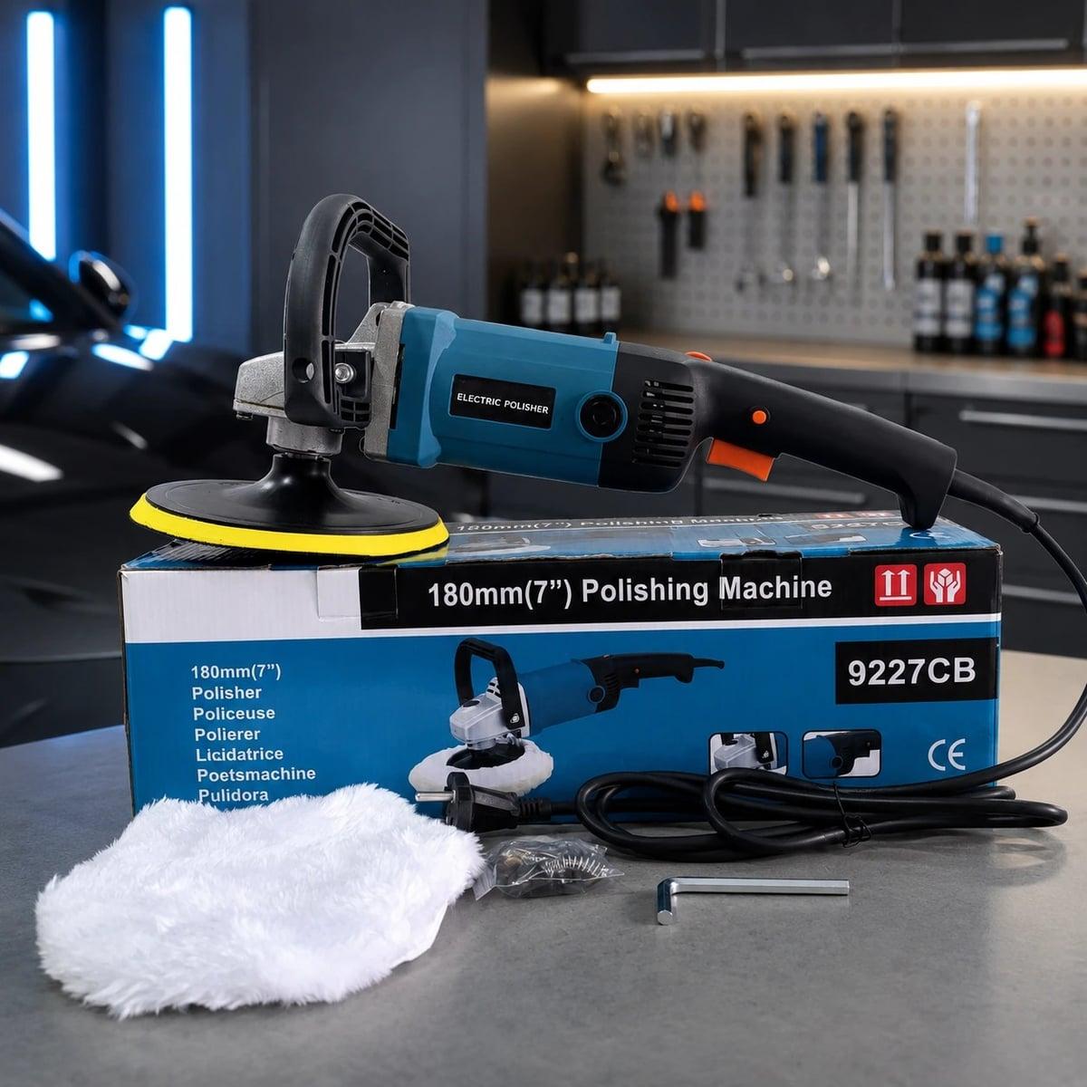 Električna Rotaciona Polirka 1400W / Polisher 180mm / 6 brzina
