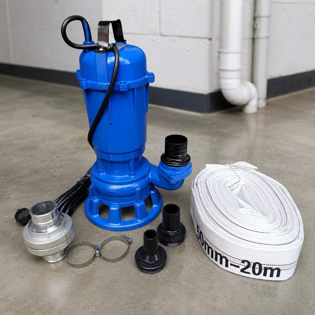 Pumpa Muljara BALTIKA 3850W + GRATIS Crijevo 20 metara / Kapacitet 20m3/h