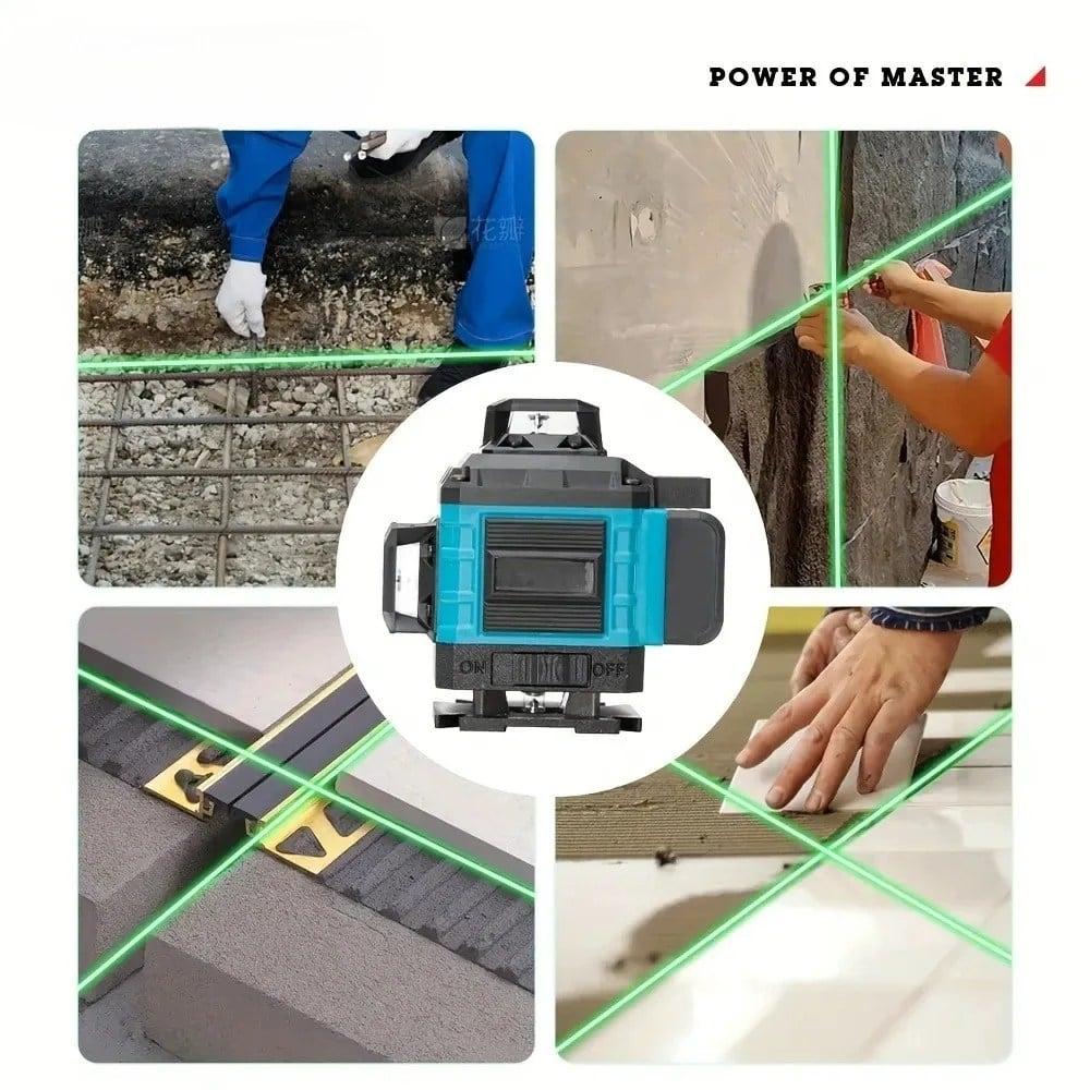 Digitalni Nivelator MT-Line + Tronožac 125cm / Laser sa 16 linija / Zelena boja — slika 4