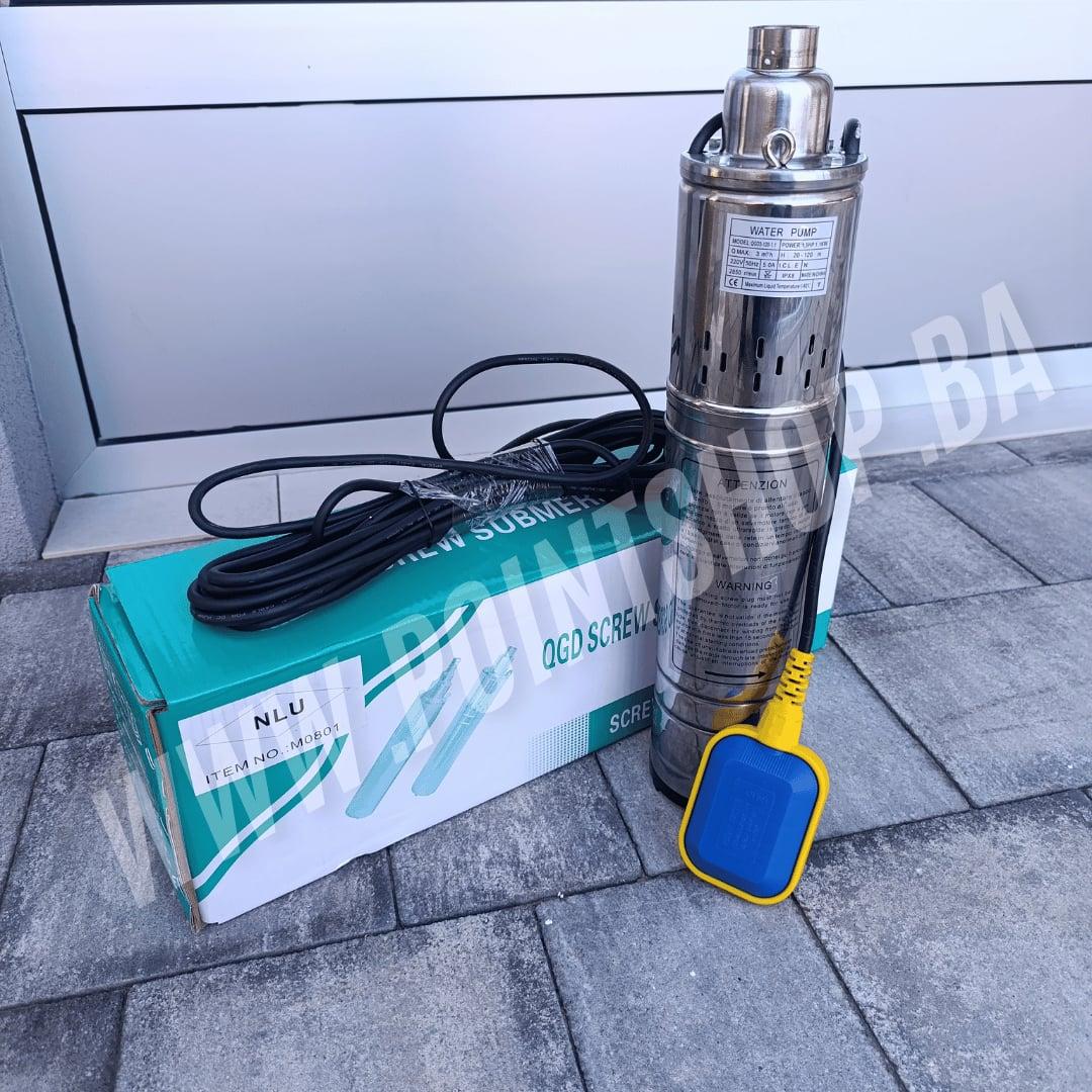 Potopna Pumpa Raketa 1,1kW sa Plovkom / Savršena za domaćinstvo, voćnjake i vrtove