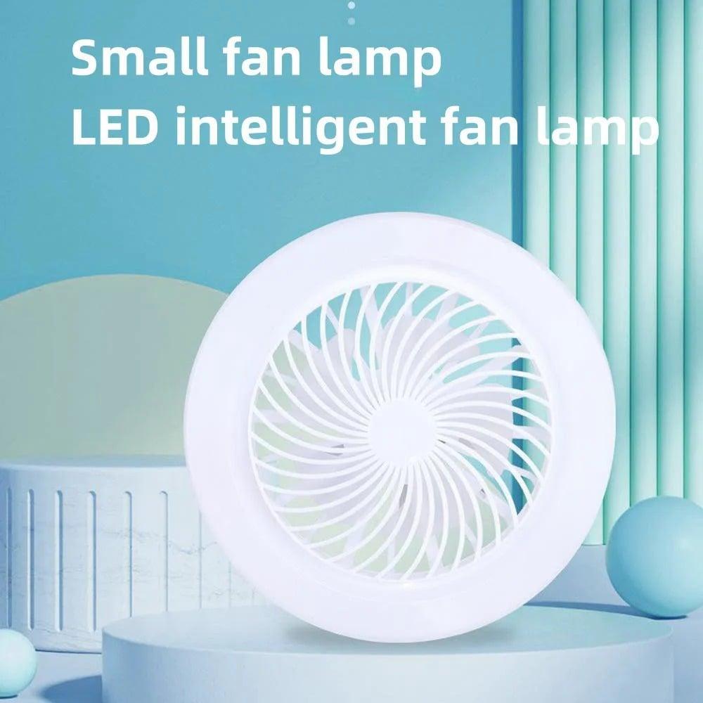 E27 LED Stropni Ventilator s Rasvjetom – 3 Načina Rada + Daljinski — slika 2