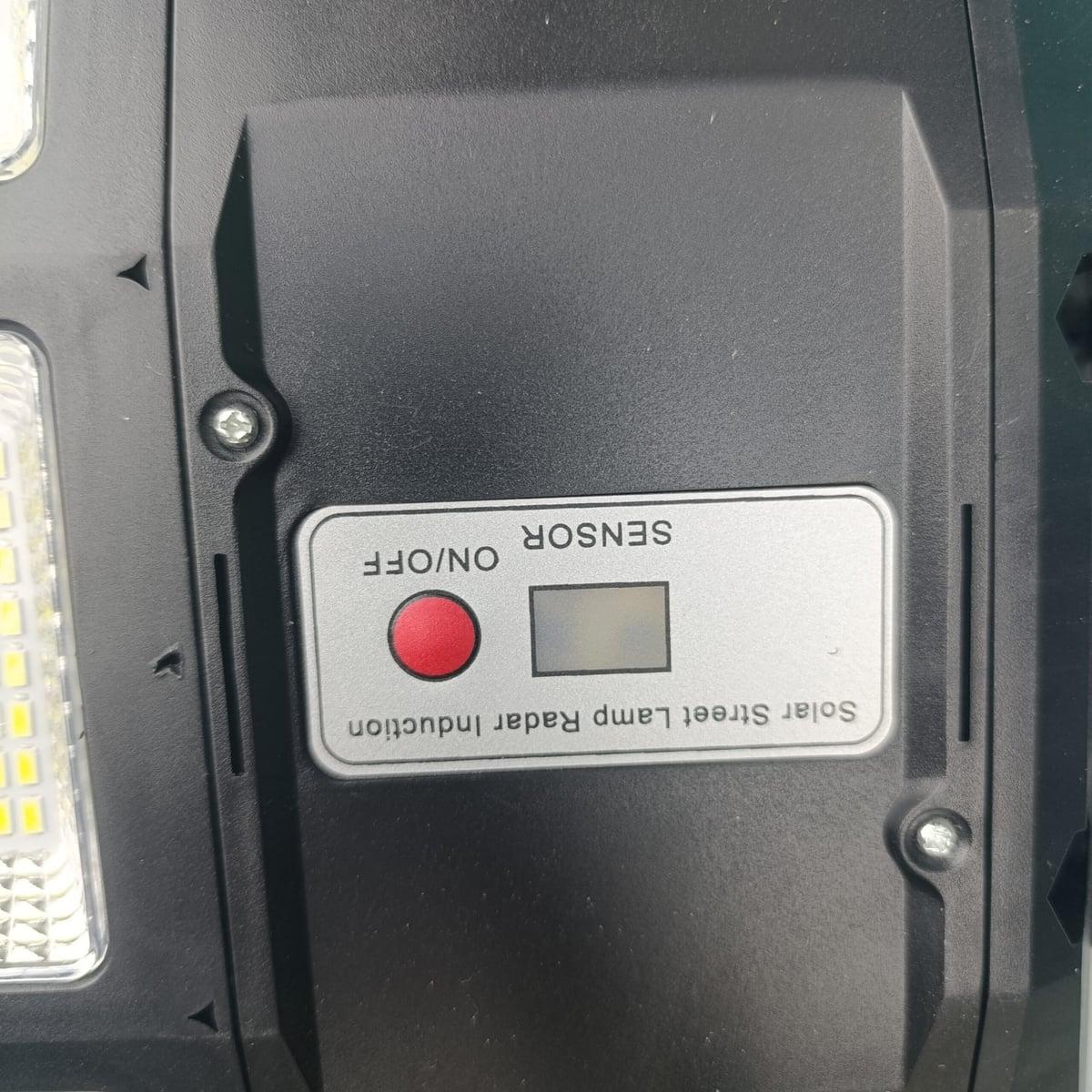 SOLARNI Reflektor 2500W / Ulična rasvjeta Solarna sa Daljinskim upravljačem + Senzor — slika 3