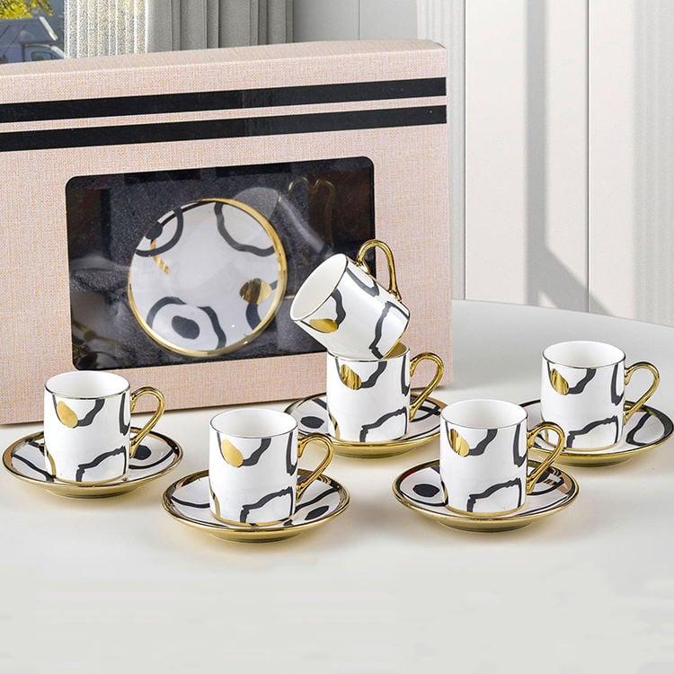 Porculanski Set 12/1 – Luksuzni Set za Tursku kafu